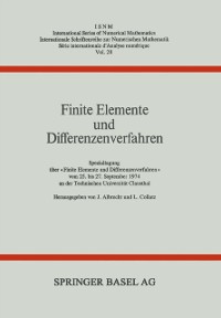 Cover Finite Elemente und Differenzenverfahren