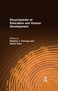 Cover Encyclopedia of Education and Human Development