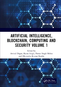 Cover Artificial Intelligence, Blockchain, Computing and Security Volume 1