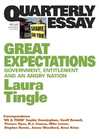 Cover Quarterly Essay 46 Great Expectations