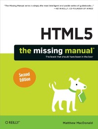 Cover HTML5: The Missing Manual