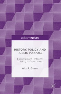 Cover History, Policy and Public Purpose