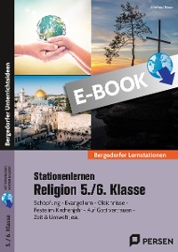 Cover Stationenlernen Religion 5./6. Klasse