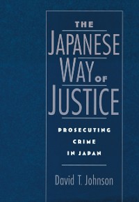Cover Japanese Way of Justice
