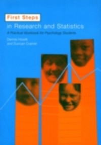 Cover First Steps In Research and Statistics