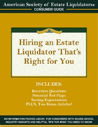 Cover Hiring an Estate Liquidator That's Right For You