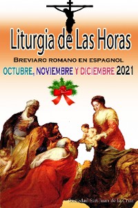 Cover Liturgia de las Horas Breviario romano en español, en orden, todos los días de octubre, noviembre y diciembre de 2021