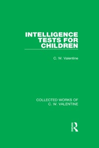 Cover Intelligence Tests for Children