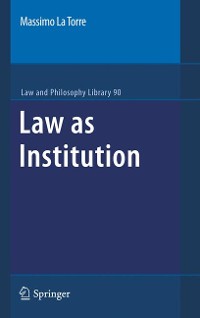 Cover Law as Institution