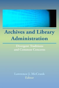 Cover Archives and Library Administration