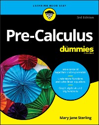 Cover Pre-Calculus For Dummies