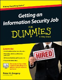 Cover Getting an Information Security Job For Dummies