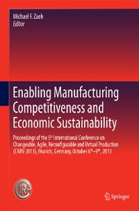 Cover Enabling Manufacturing Competitiveness and Economic Sustainability