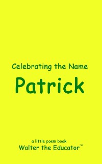Cover Celebrating the Name Patrick