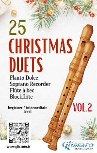 Cover 25 Christmas Duets for soprano recorder - VOL.2