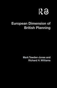 Cover The European Dimension of British Planning