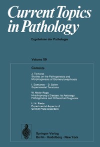 Cover Current Topics in Pathology