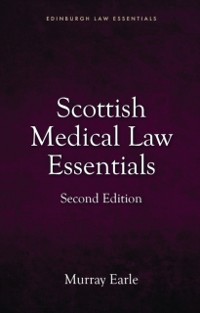 Cover Scottish Medical Law Essentials, 2nd edition