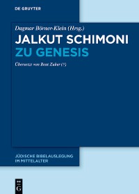 Cover Jalkut Schimoni zu Genesis