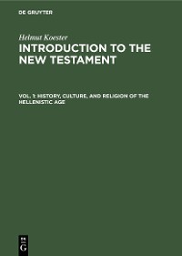 Cover History, Culture, and Religion of the Hellenistic Age
