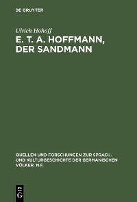 Cover E. T. A. Hoffmann, Der Sandmann