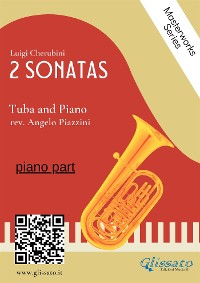 Cover (piano part) 2 Sonatas by Cherubini - Tuba and Piano