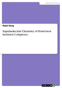 Cover Supramolecular Chemistry of Host-Guest Inclusion Complexes