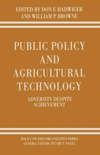 Cover Public Policy and Agricultural Technology