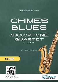 Cover Saxophone Quartet sheet music: Chimes Blues (score)