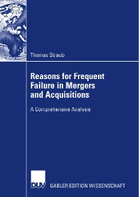 Cover Reasons for Frequent Failure in Mergers and Acquisitions