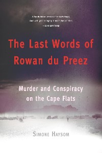 Cover The Last Words of Rowan du Preez