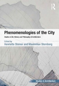 Cover Phenomenologies of the City