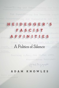 Cover Heidegger's Fascist Affinities