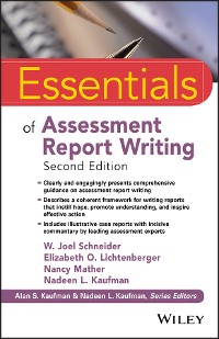 Cover Essentials of Assessment Report Writing