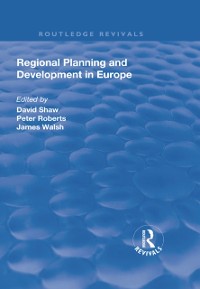 Cover Regional Planning and Development in Europe