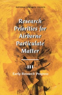 Cover Research Priorities for Airborne Particulate Matter