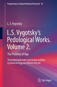 Cover L.S. Vygotsky’s Pedological Works. Volume 2.