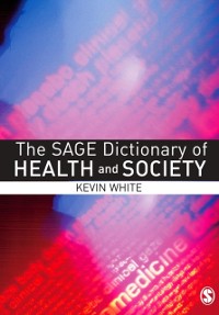 Cover SAGE Dictionary of Health and Society