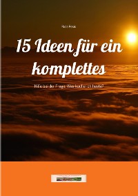 Cover 15 Ideen für ein komplettes Tagesmenü zu Hause