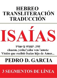 Cover Isaías: Hebreo Transliteración Traducción