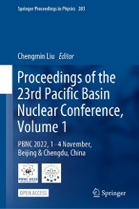Cover Proceedings of the 23rd Pacific Basin Nuclear Conference, Volume 1
