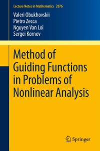Cover Method of Guiding Functions in Problems of Nonlinear Analysis