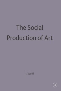 Cover Social Production of Art