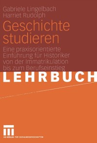 Cover Geschichte studieren