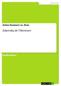 Cover Zukovskij als Übersetzer