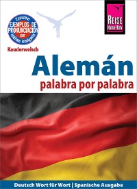 Cover Alemán - palabra por palabra (Deutsch als Fremdsprache, spanische Ausgabe): Reise Know-How Kauderwelsch