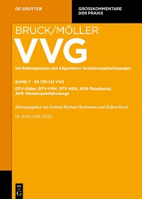 Cover §§ 130-141 VVG