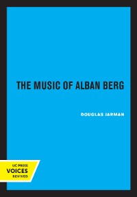 Cover The Music of Alban Berg