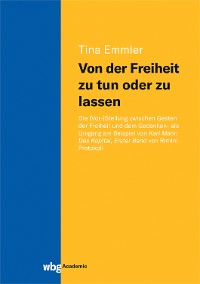 Cover Von der Freiheit zu tun oder zu lassen