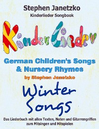 Cover Kinderlieder Songbook - German Children's Songs & Nursery Rhymes - Winter Songs